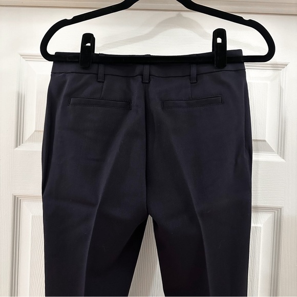 NWT Tory Burch Skinny Pant Medium Navy Blue 411 sz 0 - Picture 8 of 11